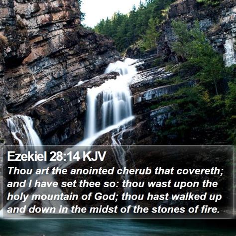 I sit in the seat of God Inaccessible by mortals. . Ezekiel 28 kjv